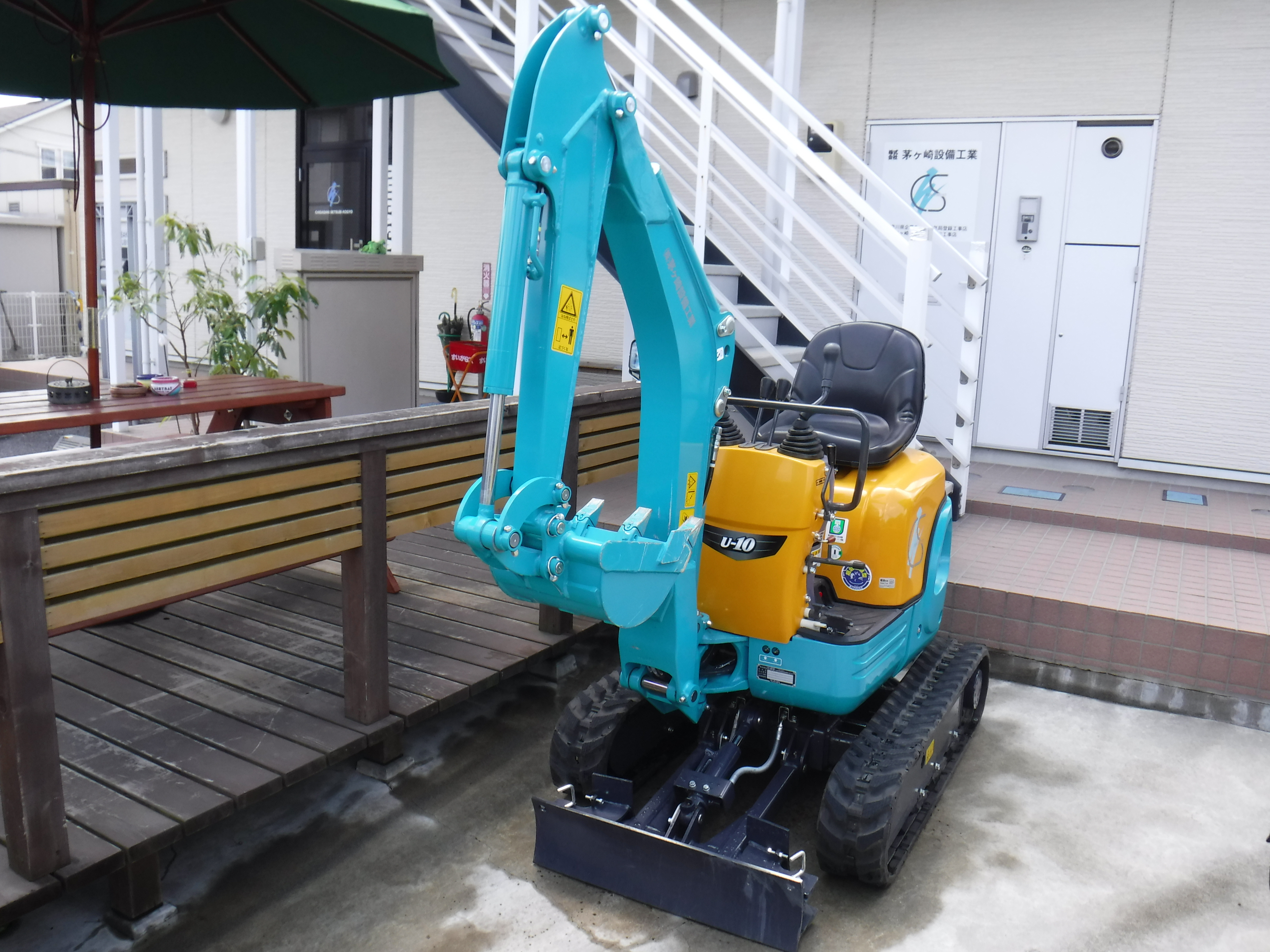 重機・工具の貸し出しをしています！