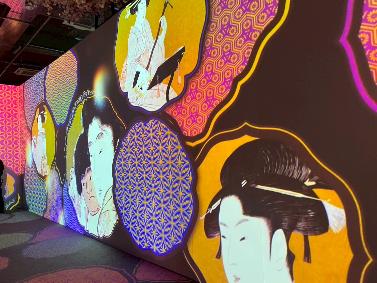 勤続35年慰労女子会　～動く浮世絵展～