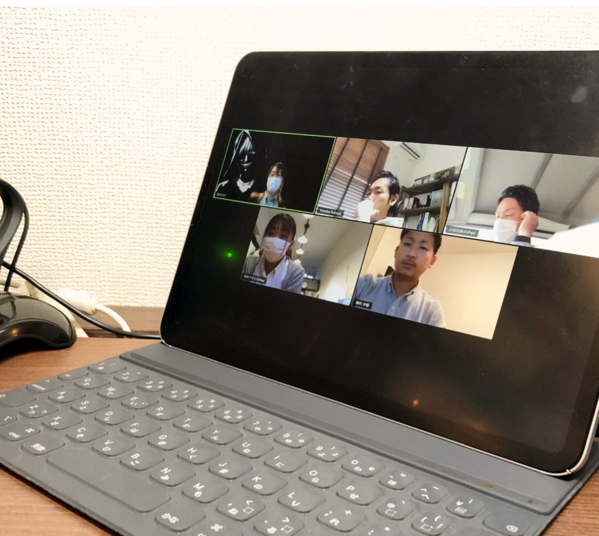 5人でWEB会議！！